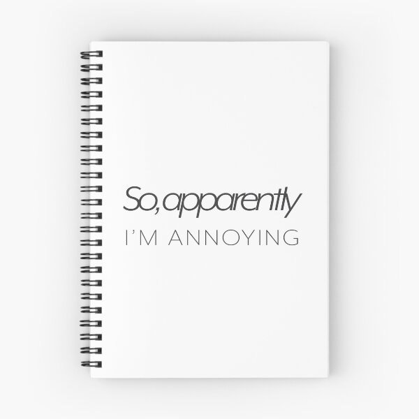 Item preview, So, Apparently I'm Annoying - Gray designed and sold by agsduy.