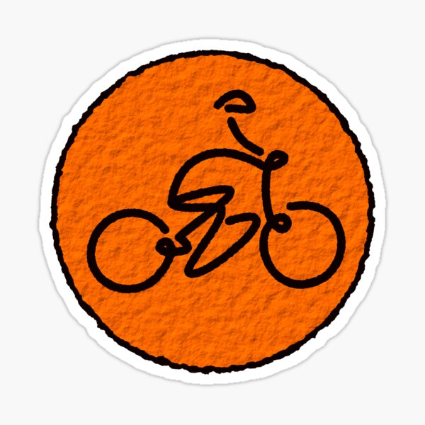 ORANGE 'DAYGLOW FLOURESCENT' Oranges Mountain Bike MTB  Frame Decals Stickers