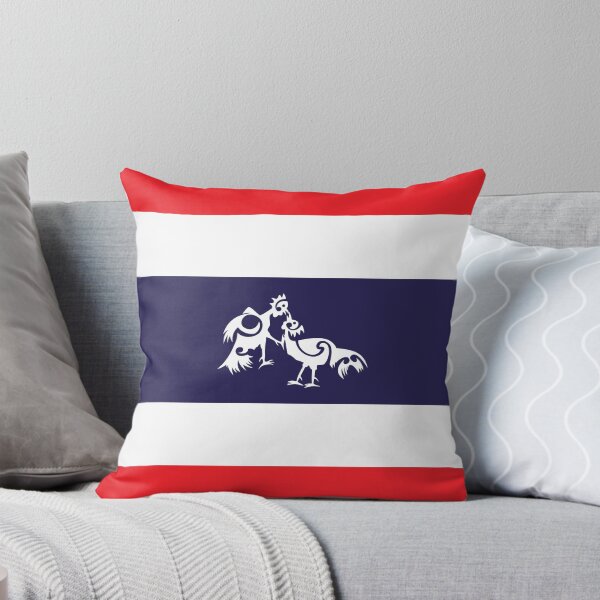 Artikelvorschau, Thailand, Roosters sparring  entworfen und verkauft von piedaydesigns.