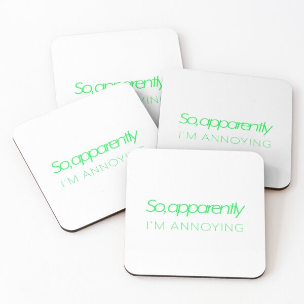 Item preview, So, Apparently I'm Annoying - Lime designed and sold by agsduy.