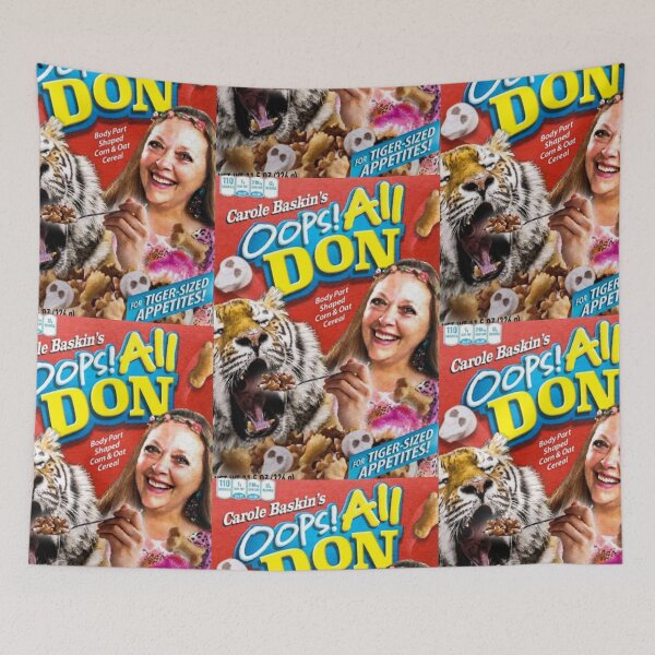 Item preview, The tiger king Carol baskin cereal  designed and sold by Kurdttime.