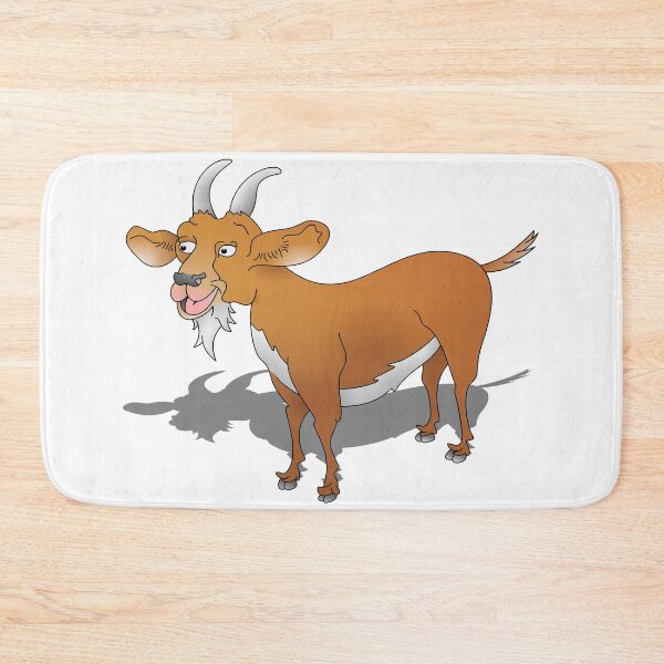 Item preview, Billy goat with cheerful smile  designed and sold by piedaydesigns.