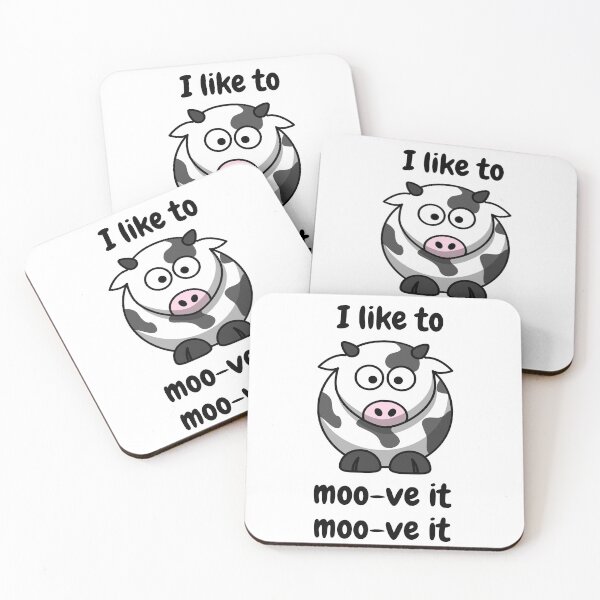 Item preview, Cute Cow Pun designed and sold by The Cat's Meow Animal Shoppe.