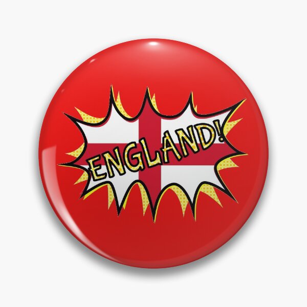 Item preview,  Flag of England "KAPOW" star designed and sold by piedaydesigns.