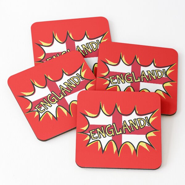 Item preview,  Flag of England "KAPOW" star designed and sold by piedaydesigns.