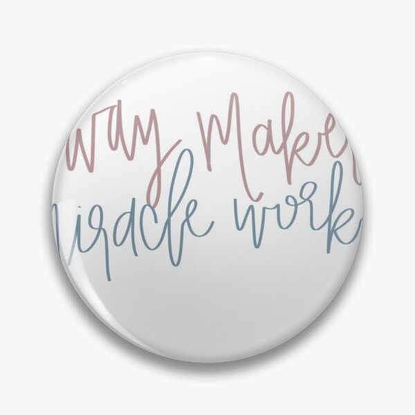 Item preview, Way maker sticker designed and sold by katiedee.