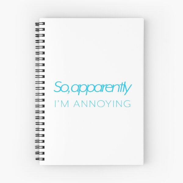 Item preview, So, Apparently I'm Annoying - Sky Blue designed and sold by agsduy.