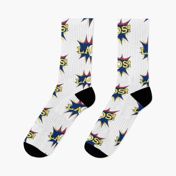Item preview, The flag of Laos KAPOW starburst  designed and sold by piedaydesigns.