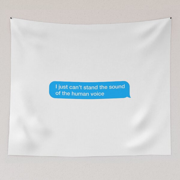 Item preview, I just can't stand the sound of the human voice designed and sold by textingtees.