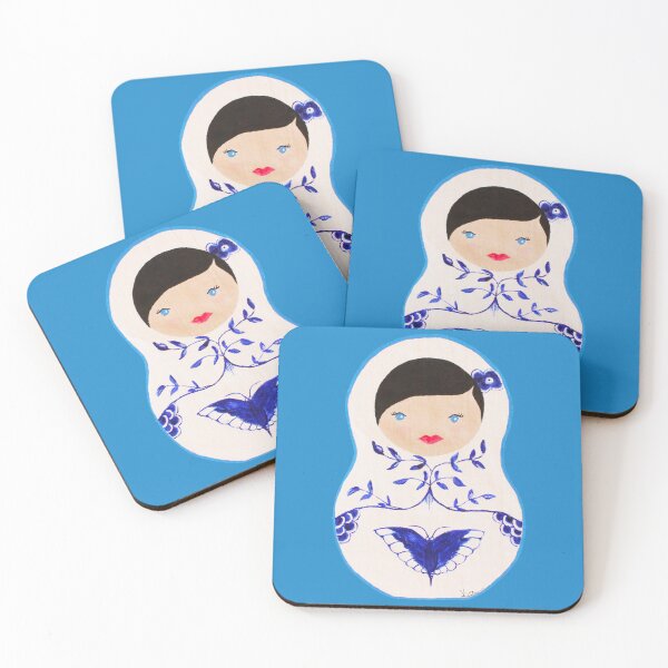 Item preview, Blue  Babushka designed and sold by ohkissa.