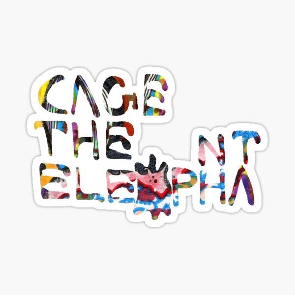 cage the elephant Sticker