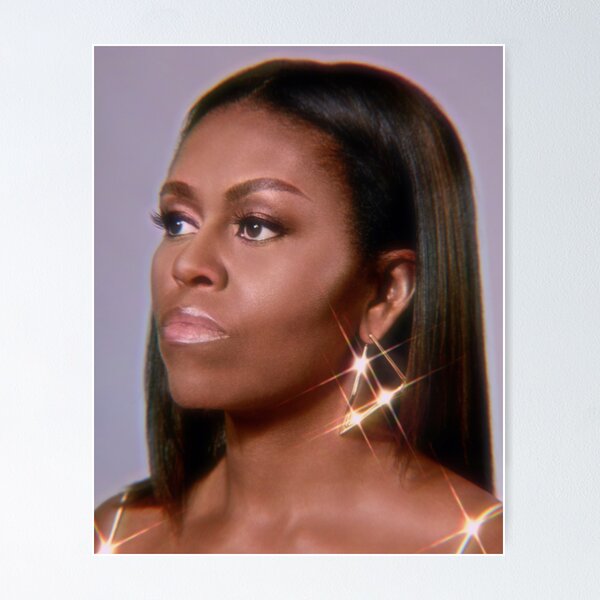 Item preview, michelle obama 90s version designed and sold by genxtings.