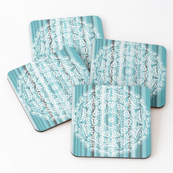 Item preview, Blue Tropical Mandala designed and sold by slimbirdy.