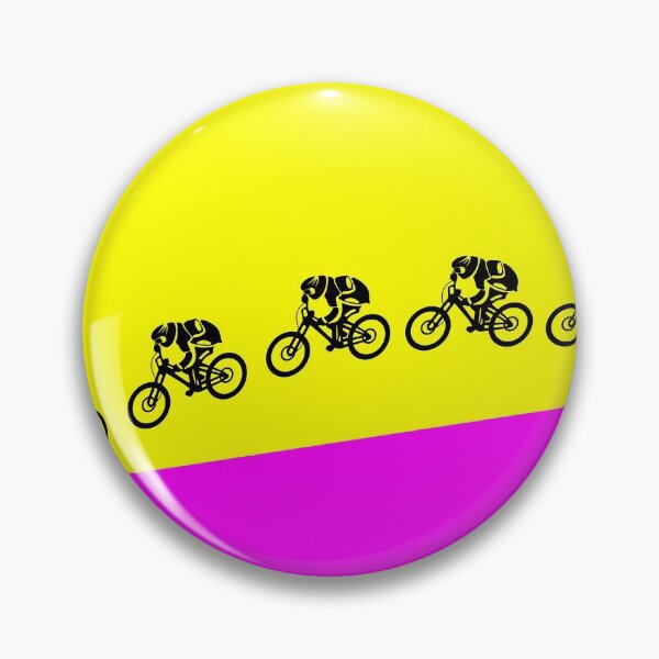 Item preview, Mountain Bike Jump | Vivid colours designed and sold by piedaydesigns.