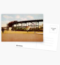 Postales Elevated Train at 110th Street NYC Photo-Print