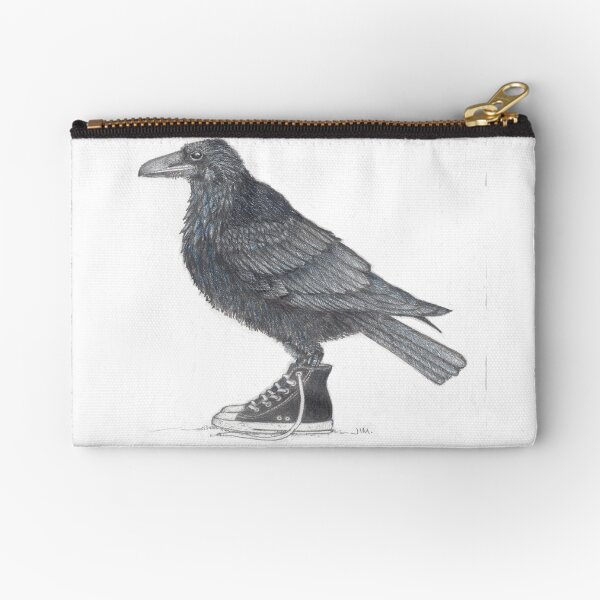 Item preview, Raven in hightops designed and sold by JimsBirds.