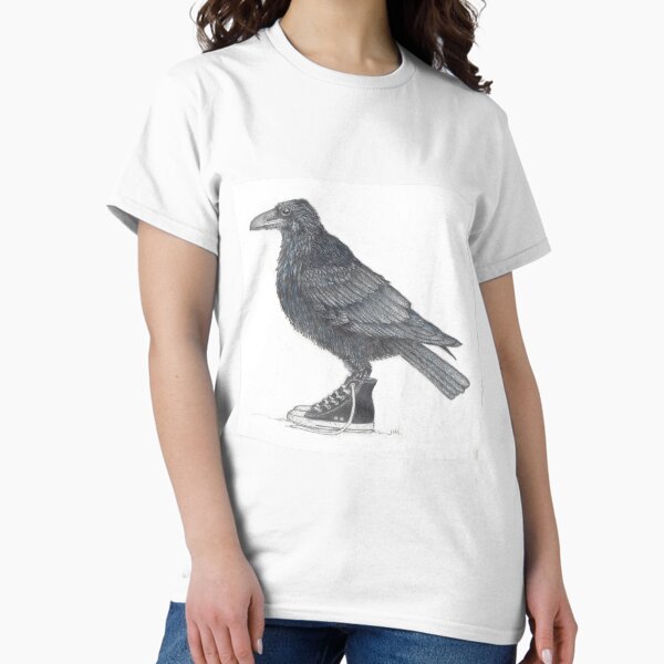Item preview, Raven in hightops designed and sold by JimsBirds.