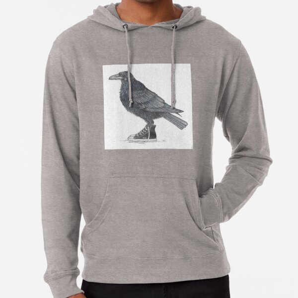Raven in hightops Lightweight Hoodie
