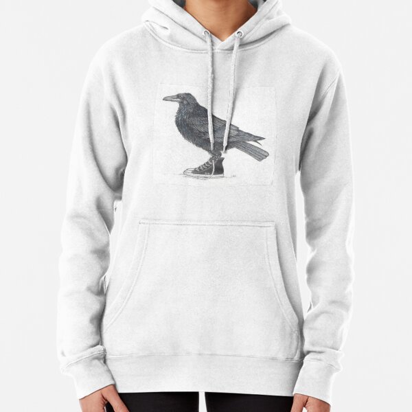 Raven in hightops Pullover Hoodie