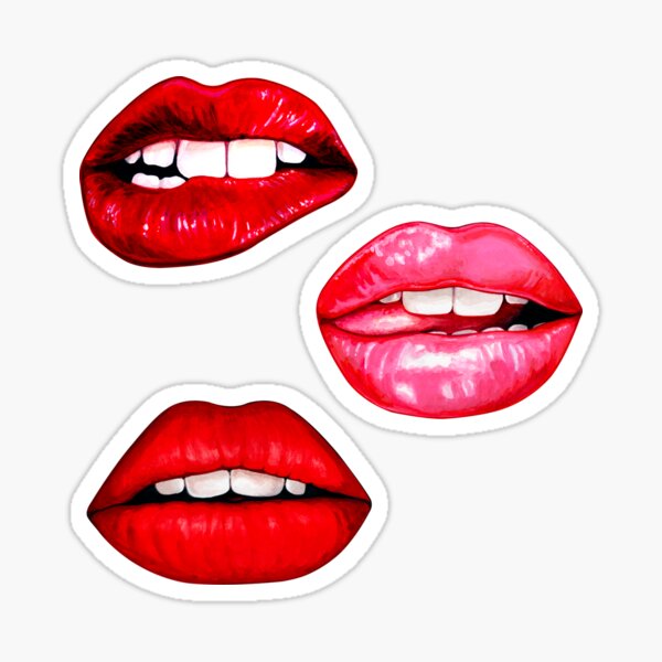 Item preview, Lips Pattern - Black designed and sold by Kelly  Gilleran.