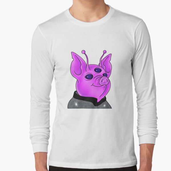 【U LAN】Control Painting Over Pig Short Sleeve Alien lieutenant space pig