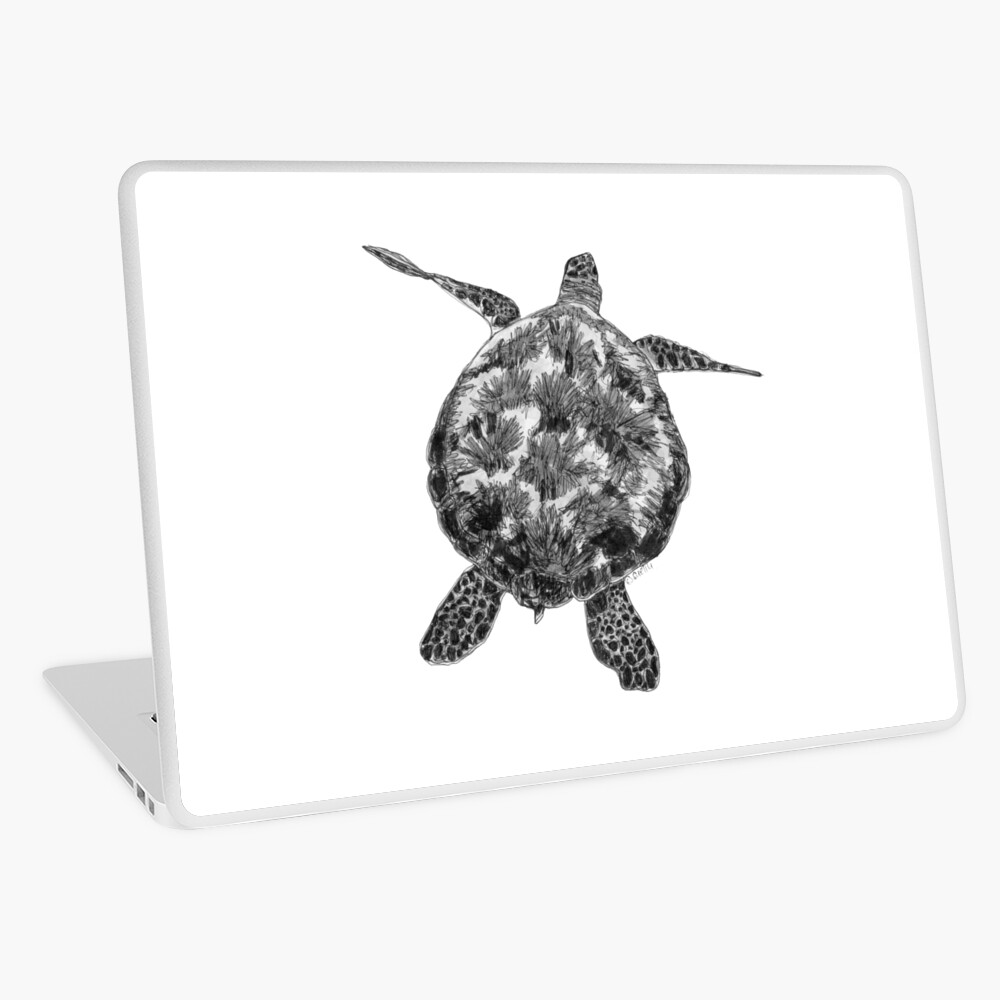 Jacki the Turtle Laptop Skin