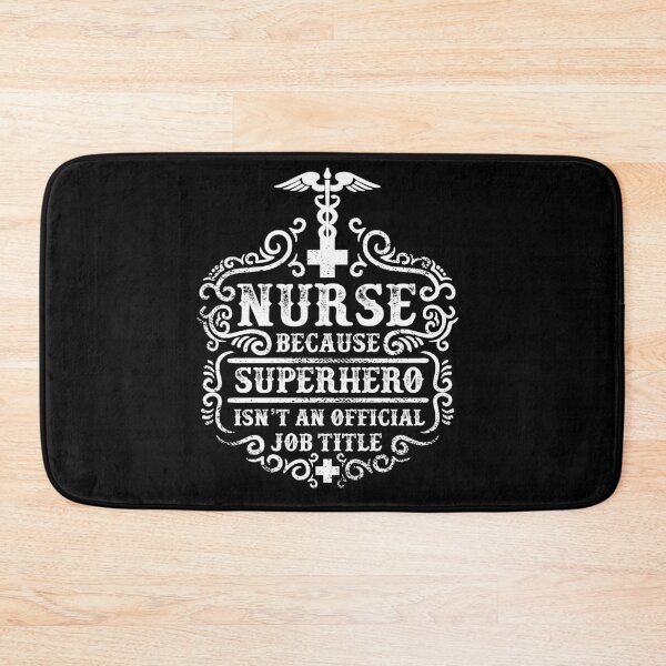 Item preview, Nurse, because superhero isn't an official job title designed and sold by zenpatterns.