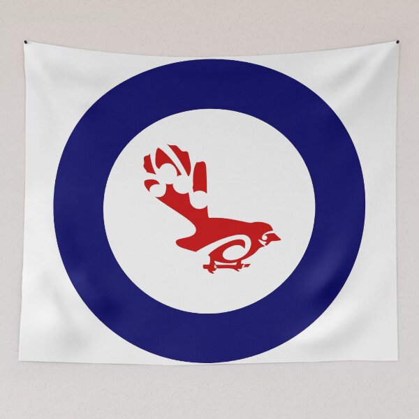 Item preview, Fantail Air Force Roundel designed and sold by piedaydesigns.