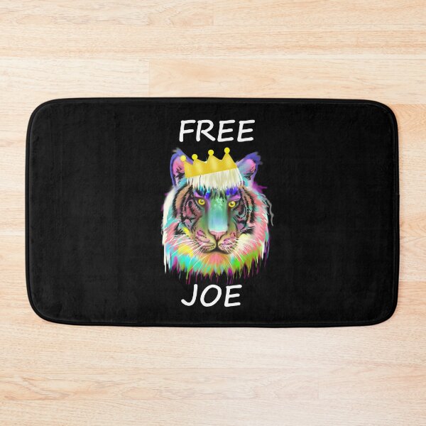 Item preview, Free Joe Carol Did It King Tiger Psychedelic Rainbow I love tigers Prison Funny Joe designed and sold by Stephani Analah.
