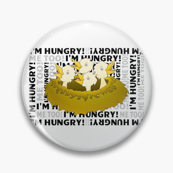 Artikelvorschau, Hungry Chicks in a Nest entworfen und verkauft von piedaydesigns.