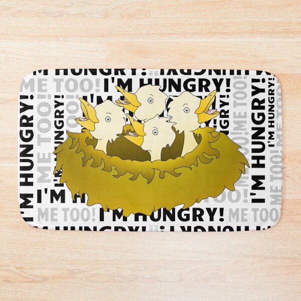 Artikelvorschau, Hungry Chicks in a Nest entworfen und verkauft von piedaydesigns.