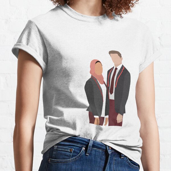 Elite Netflix - Nadia y Guzmán Camiseta clásica