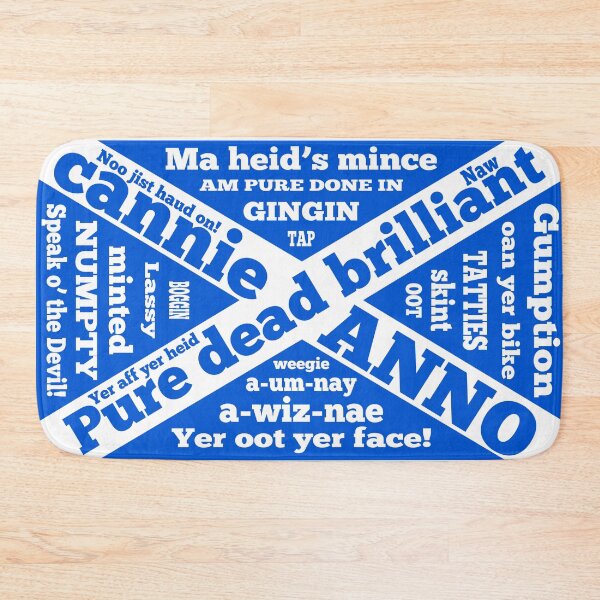 Item preview,  Scottish slang and phrases designed and sold by piedaydesigns.