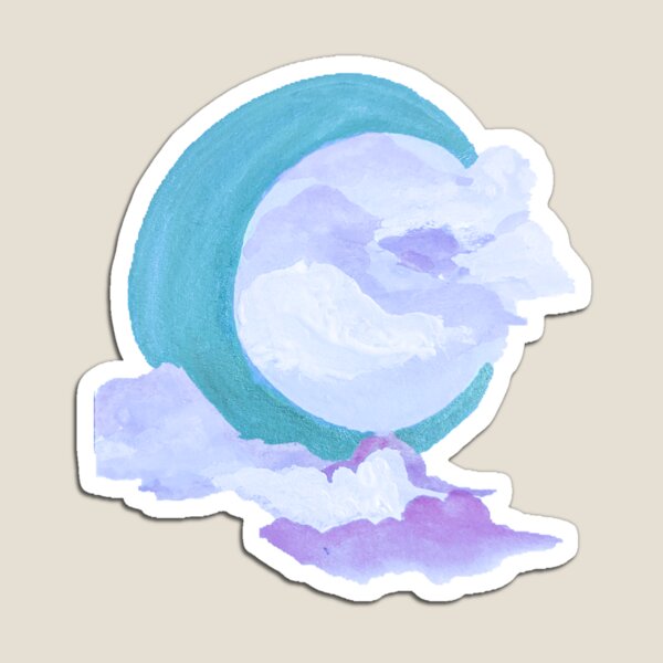 Item preview, Moon and Clouds designed and sold by AnnaDang.