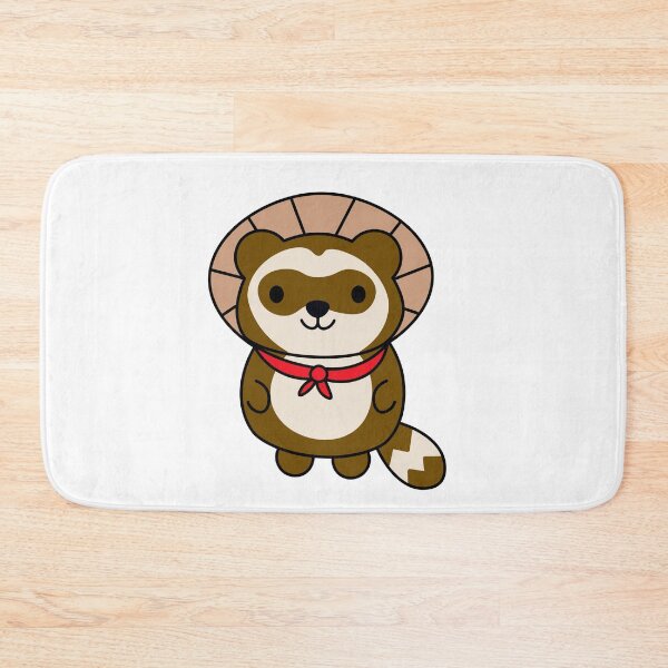 Item preview, Kawaii Tanuki, Cute Japanese Raccoon Dog  designed and sold by mariekawaii.