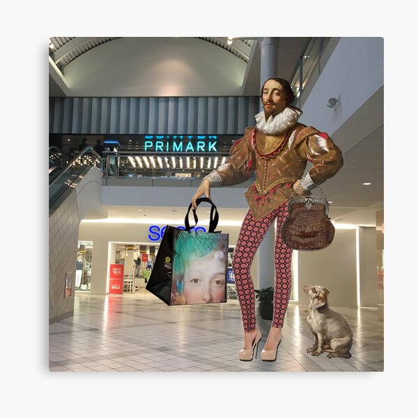 Shopping Canvas Print