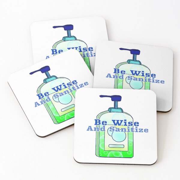 Item preview, Be Wise And sanitize  designed and sold by Teal-Cookie.