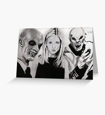 Buffy Greeting Card