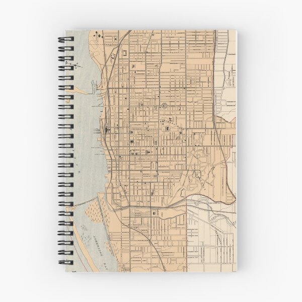 Item preview, Vintage Map of Toronto (1906) designed and sold by BravuraMedia.
