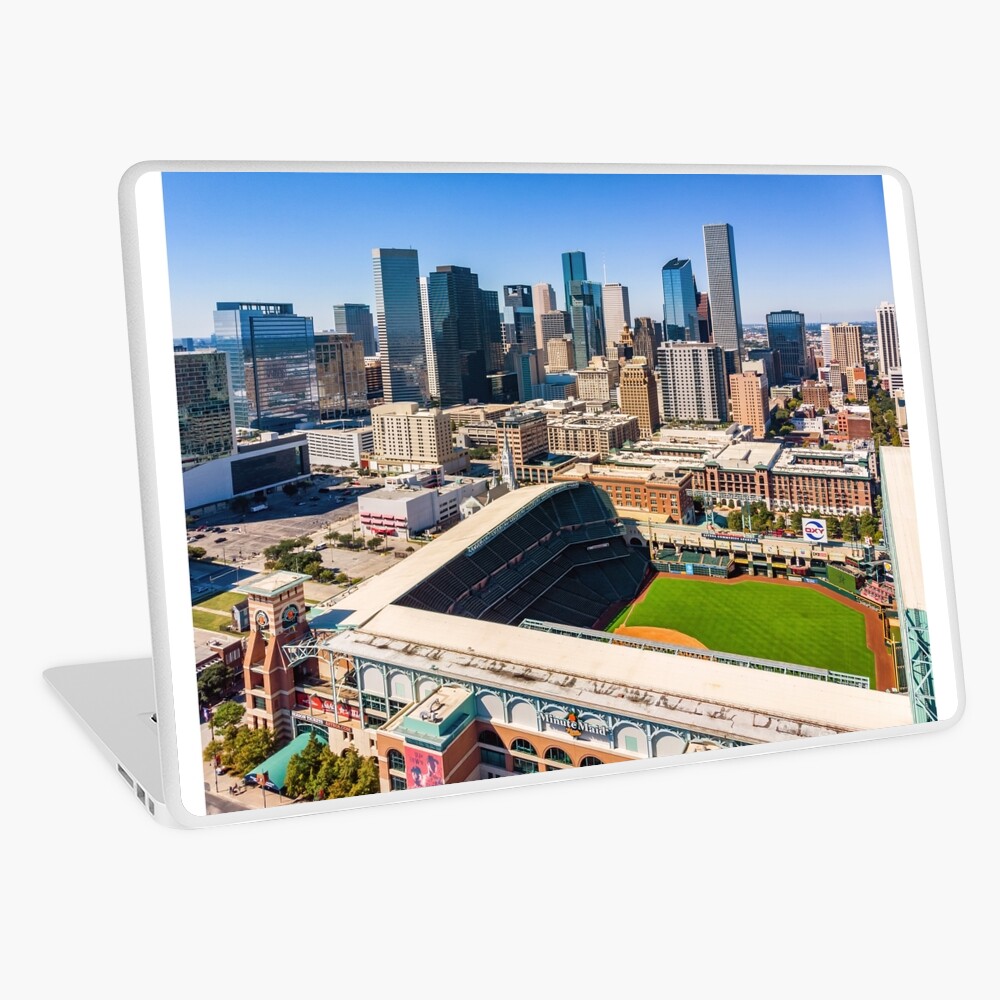 Minute Maid Park skyline, The Houston skyline with the Hous…