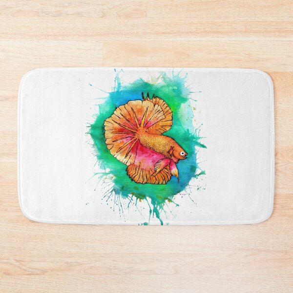 Item preview, Betta Fish Splat designed and sold by KaneArt.