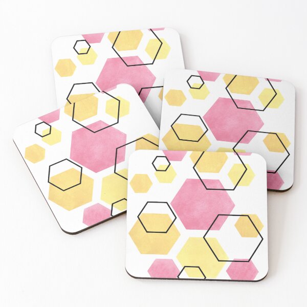 Item preview, Abstract Hexagon design  designed and sold by ArtsinneT.