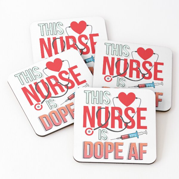 Item preview, This Nurse Is Dope AF designed and sold by zenpatterns.