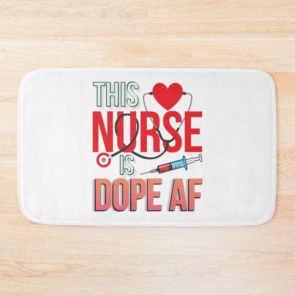 Item preview, This Nurse Is Dope AF designed and sold by zenpatterns.
