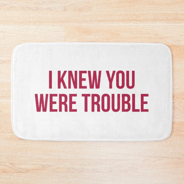 Item preview, I Knew You Were Trouble - RED Taylor Swift Song designed and sold by bombalurina.