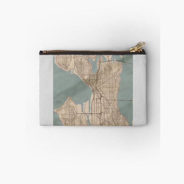 Item preview, Seattle Sepia Map designed and sold by CPTVDesign.
