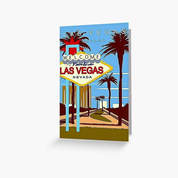 Vista previa del artículo con la obra «LAS VEGAS: Vintage Travel and Tourism Print», diseñado y vendido por posterbobs.