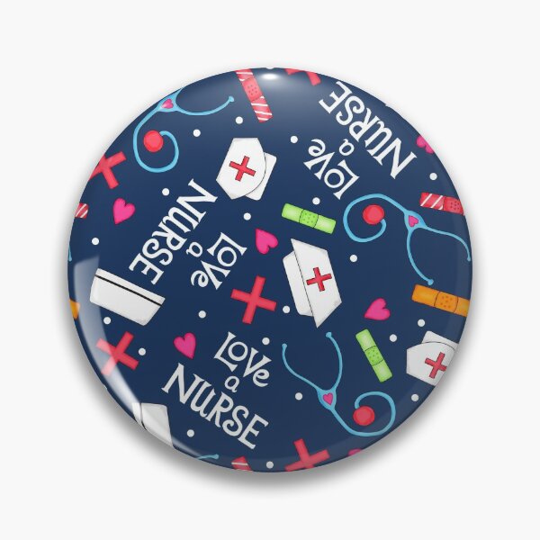 Item preview, Love a Nurse Words Art Navy Blue designed and sold by phyllisdobbs.