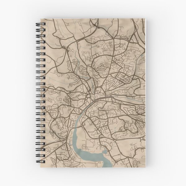 Item preview, Quimper Sepia Map designed and sold by CPTVDesign.