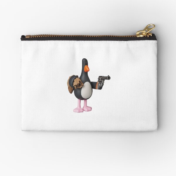 Feathers McGraw Wallace and Gromit Zipper Pouch